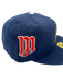 Adult Minnesota Twins New Era Navy Metrodome Side Patch 59FIFTY Fitted Hat - Men's