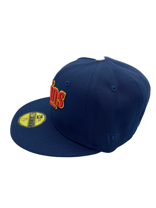 Adult Minnesota Twins New Era Navy Miracle '87 Side Patch 59FIFTY Fitted Hat - Men's