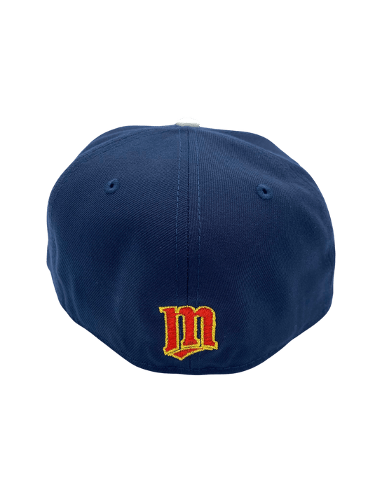 Adult Minnesota Twins New Era Navy Miracle '87 Side Patch 59FIFTY Fitted Hat - Men's