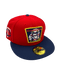 Adult Minnesota Twins New Era Red/Navy Minnie & Paul Side Patch 59FIFTY Fitted Hat - Men's