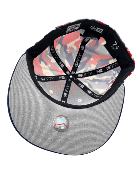 New Era Fitted Hat Adult Minnesota Twins New Era Team Camo Side Patch 59FIFTY Fitted Hat - Men's