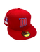 New Era Fitted Hat Adult Minnesota Twins New Era Very Red Bomba Custom Side Patch 59FIFTY Fitted Hat - Men's
