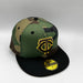 New Era Fitted Hat Adult Minnesota Twins New Era Woodland Camo TC Logo Custom 59FIFTY Fitted Hat - Men's