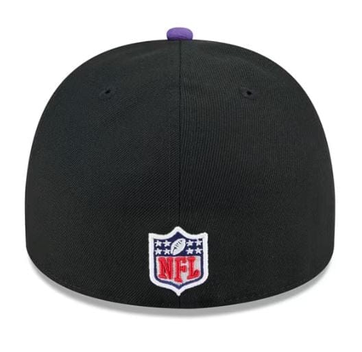 Adult Minnesota Vikings New Era Black 2025 NFL Draft 59FIFTY Fitted Hat - Men's