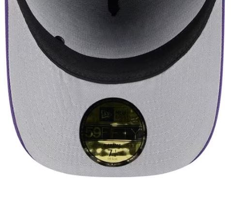 Adult Minnesota Vikings New Era Black 2025 NFL Draft 59FIFTY Fitted Hat - Men's