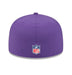 Adult Minnesota Vikings New Era Purple 2025 NFL Sideline 59FIFTY Fitted Hat - Men's