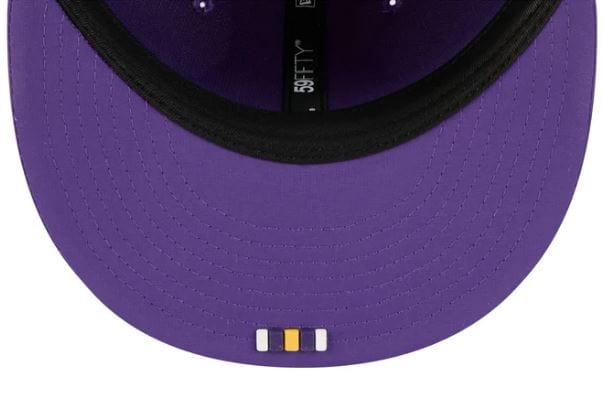 Adult Minnesota Vikings New Era Purple 2025 NFL Sideline 59FIFTY Fitted Hat - Men's