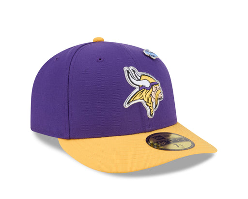 New Era Fitted Hat Adult Minnesota Vikings New Era Team Color 2026 NFL Draft 59FIFTY Fitted Hat - Men's