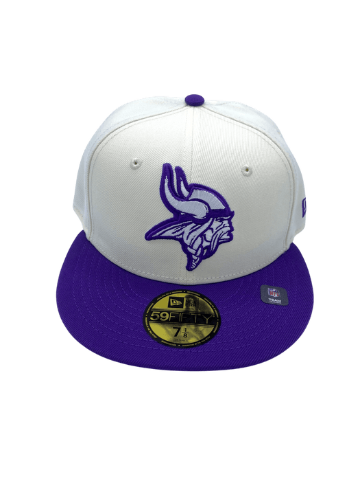 New Era Fitted Hat Adult Minnesota Vikings New Era x Pro Image Chrome 59FIFTY Fitted Hat - Men's