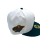 New Era Fitted Hat Adult Minnesota Wild New Era Chrome/Green Nordy Custom Side Patch 59FIFTY Fitted Hat - Men's