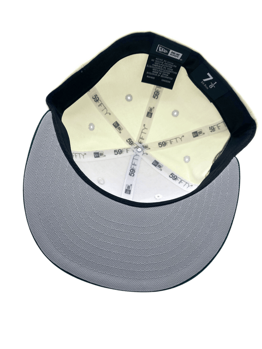 New Era Fitted Hat Adult Minnesota Wild New Era Chrome/Green Nordy Custom Side Patch 59FIFTY Fitted Hat - Men's