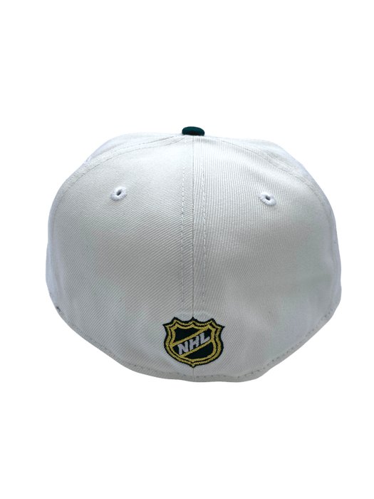Adult Minnesota Wild New Era Chrome/Green SOH Custom Side Patch 59FIFTY Fitted Hat - Men's