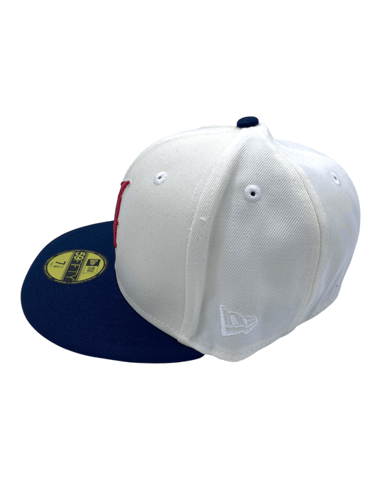 New Era Fitted Hat Adult Minnesota Wild New Era Chrome Wild Nights at the Ballpark 2.0 Custom Side Patch 59FIFTY Fitted Hat - Men's