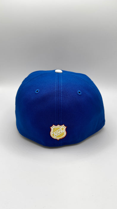 New Era Fitted Hat Adult Minnesota Wild New Era Goldy Boldy Custom 59FIFTY Fitted Hat - Men's