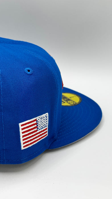 New Era Fitted Hat Adult Minnesota Wild New Era Goldy Boldy Custom 59FIFTY Fitted Hat - Men's