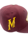 Adult Minnesota Wild New Era Maroon Custom Side Patch 59FIFTY Fitted Hat - Men's