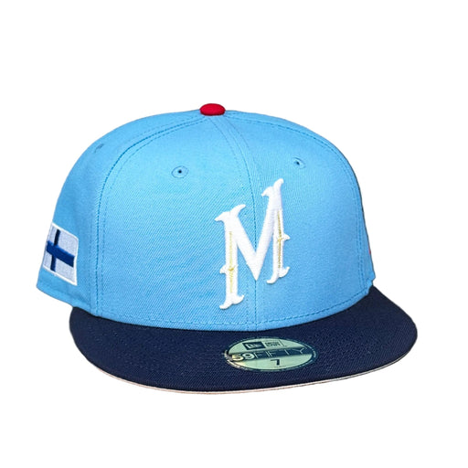New Era Fitted Hat Adult Minnesota Wild New Era Mikko Custom 59FIFTY Fitted Hat - Men's