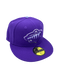 New Era Fitted Hat Adult Minnesota Wild New Era Purple Frost Custom 59FIFTY Fitted Hat - Men's