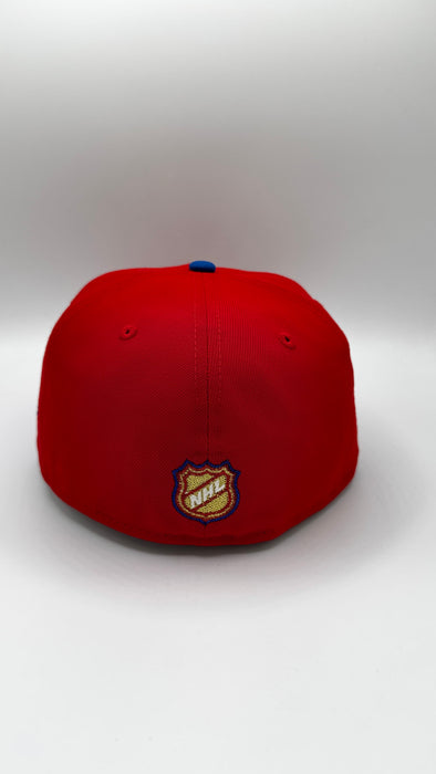 New Era Fitted Hat Adult Minnesota Wild New Era Rookie Of The Year Custom 59FIFTY Fitted Hat - Men's