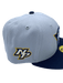 Adult Nashville Predators New Era Gray/Navy Custom Side Patch 59FIFTY Fitted Hat - Men's