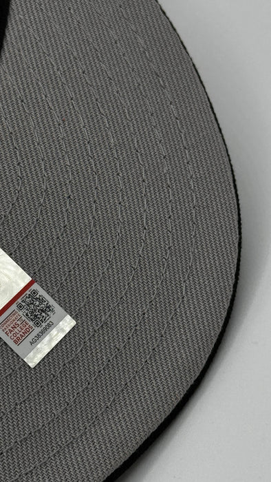 New Era Fitted Hat Adult Nebraska Cornhuskers Red New Era Navy NCAA Bonecrusher Custom 59FIFTY Fitted Hat - Men's