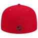 New Era Fitted Hat Adult New Jersey Devils New Era Red 59FIFTY Fitted Hat - Men's