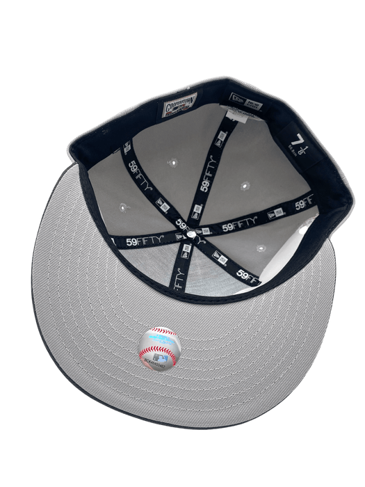 Adult New York Mets New Era Gray 50th Anniversary Side Patch 59FIFTY Fitted Hat - Men's