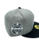 New Era Fitted Hat Adult New York Yankees New Era Gray/Black Iris Custom Side Patch 59FIFTY Fitted Hat - Men's