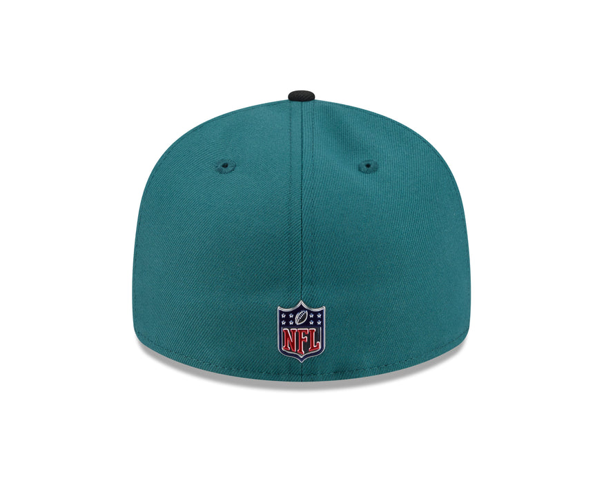 New Era Fitted Hat Adult Philadelphia Eagles New Era Team Color 2026 NFL Draft 59FIFTY Fitted Hat - Men's