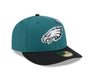 New Era Fitted Hat Adult Philadelphia Eagles New Era Team Color 2026 NFL Draft 59FIFTY Fitted Hat - Men's
