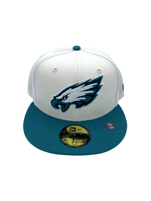 New Era Fitted Hat Adult Philadelphia Eagles New Era x Pro Image Chrome 59FIFTY Fitted Hat - Men's