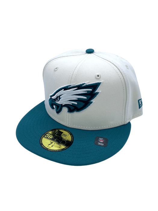 New Era Fitted Hat Adult Philadelphia Eagles New Era x Pro Image Chrome 59FIFTY Fitted Hat - Men's