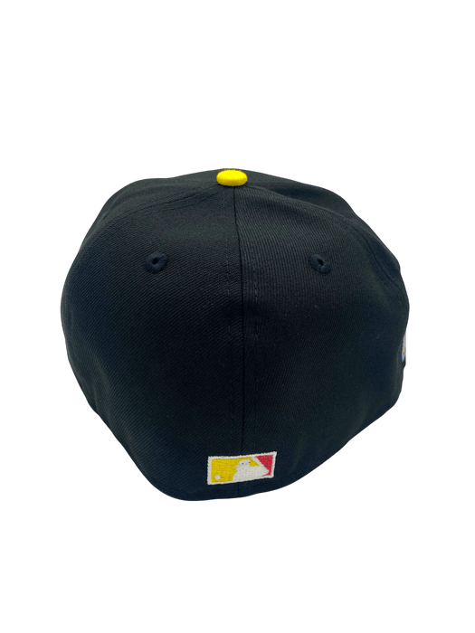 Adult Philadelphia Phillies New Era Black Movie Pack Custom Side Patch 59FIFTY Fitted Hat - Men's