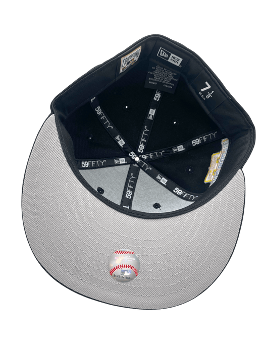 Adult Philadelphia Phillies New Era Black Movie Pack Custom Side Patch 59FIFTY Fitted Hat - Men's
