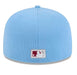 New Era Fitted Hat Adult Philadelphia Phillies New Era Light Blue 2025 MLB Alternate Clubhouse 59FIFTY Fitted Hat - Men's