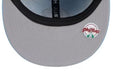 New Era Fitted Hat Adult Philadelphia Phillies New Era Light Blue 2025 MLB Alternate Clubhouse 59FIFTY Fitted Hat - Men's