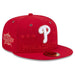 New Era Fitted Hat Adult Philadelphia Phillies New Era Red 2026 All Star Game 59FIFTY Fitted Hat - Men's