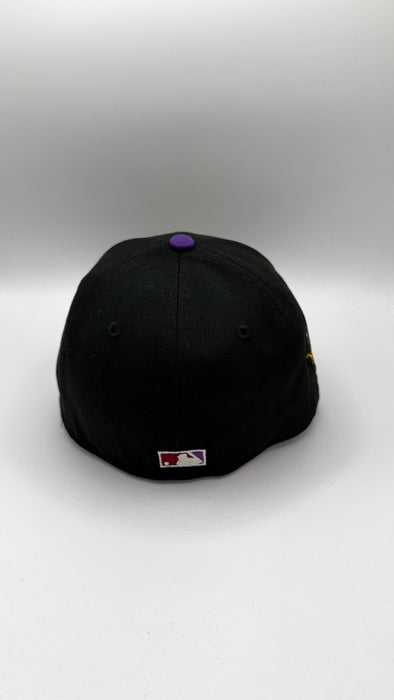 New Era Fitted Hat Adult Pittsburgh pirates New Era Powerline Custom 59FIFTY Fitted Hat - Men's