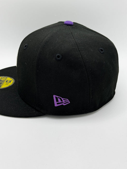 New Era Fitted Hat Adult Pittsburgh pirates New Era Powerline Custom 59FIFTY Fitted Hat - Men's