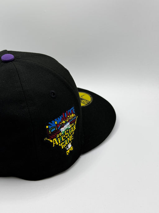 New Era Fitted Hat Adult Pittsburgh pirates New Era Powerline Custom 59FIFTY Fitted Hat - Men's