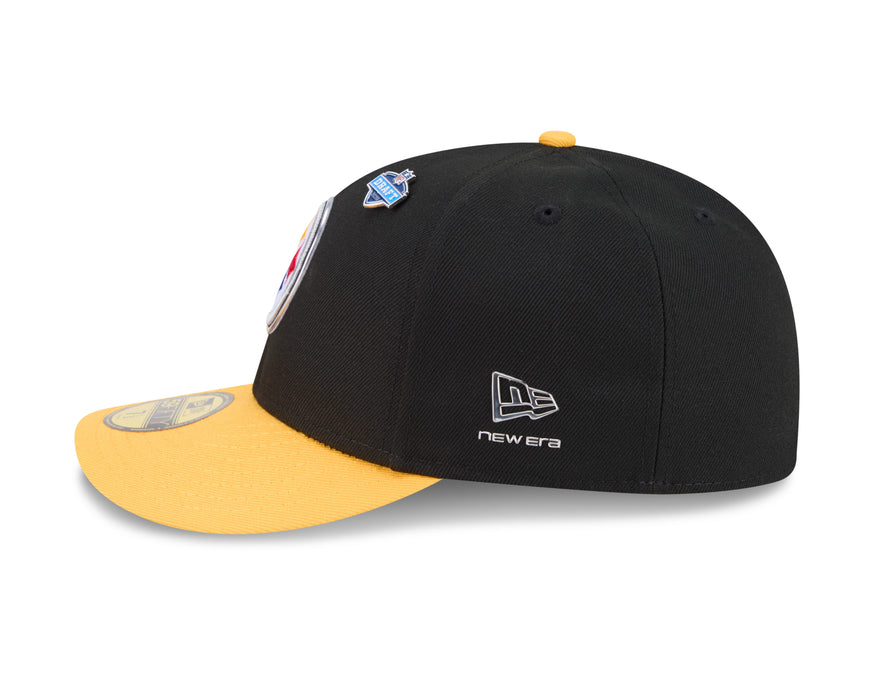 New Era Fitted Hat Adult Pittsburgh Steelers New Era Team Color 2026 NFL Draft 59FIFTY Fitted Hat - Men's