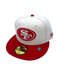 New Era Fitted Hat Adult San Francisco 49ers New Era x Pro Image Chrome 59FIFTY Fitted Hat - Men's