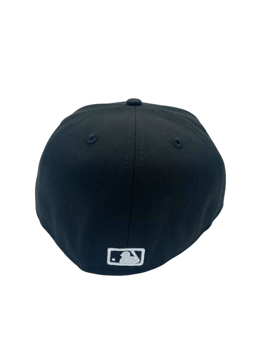 Adult St. Louis Cardinals New Era Black/White Basic 59FIFTY Fitted Hat - Men's