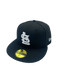 Adult St. Louis Cardinals New Era Black/White Basic 59FIFTY Fitted Hat - Men's