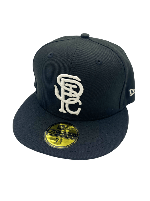 New Era Fitted Hat Adult St. Paul Gophers New Era Black Custom Blackout 59FIFTY Fitted Hat - Men's
