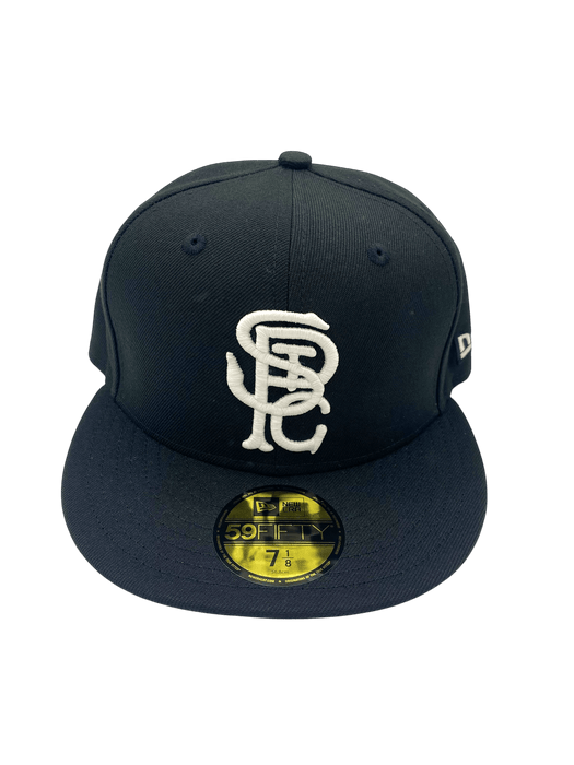 New Era Fitted Hat Adult St. Paul Gophers New Era Black Custom Blackout 59FIFTY Fitted Hat - Men's