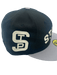 New Era Fitted Hat Adult St. Paul Saints New Era Black/Gray Custom Side Patch 59FIFTY Fitted Hat - Men's