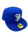 New Era Fitted Hat Adult St. Paul Saints New Era Blue On Field Remix Custom 59FIFTY Fitted Hat - Men's