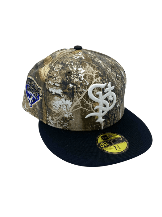 New Era Fitted Hat Adult St. Paul Saints New Era Realtree Camo Custom Side Patch 59FIFTY Fitted Hat - Men's