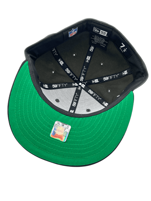 New Era Fitted Hat Adult Tampa Bay Buccaneers New Era Gray Fire the Cannons Custom Side Patch 59FIFTY Fitted Hat - Men's